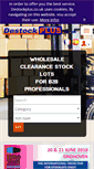 Mobile Screenshot of destockplus.co.uk